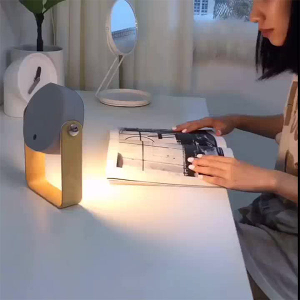 Touch Night Light Lamp, USB Rechargeable LED Cordless Desk Lights, 360° Rotatable Portable Foldable Lantern Tent Lamp for Reading, Camping and