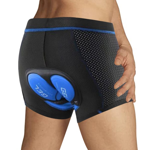 1 st Cykelunderkläder Herrar Vadderad Gel Cykelshorts Med Vaddering Cykelbyxor Undershorts Anti-Slip