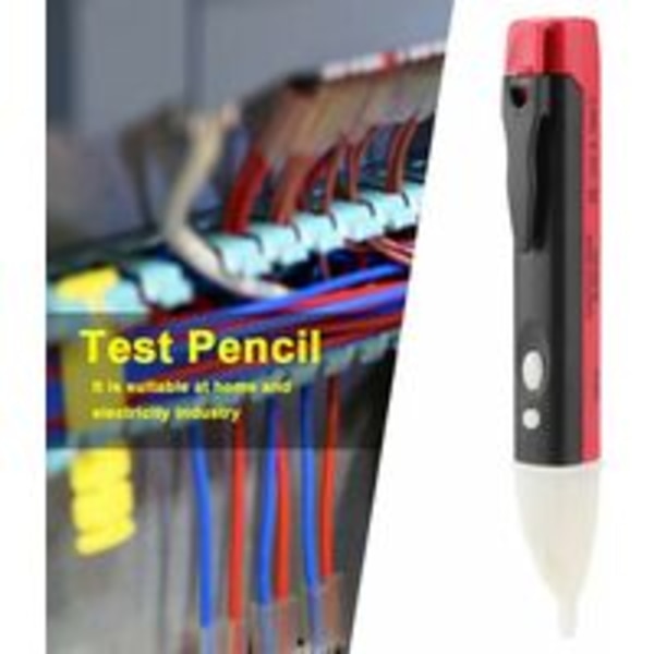 Stylo d'essai électrique betterlife?Crayon de test testeur de tension électrique d'électroscope stylo détecteur de sortie sans contact rouge