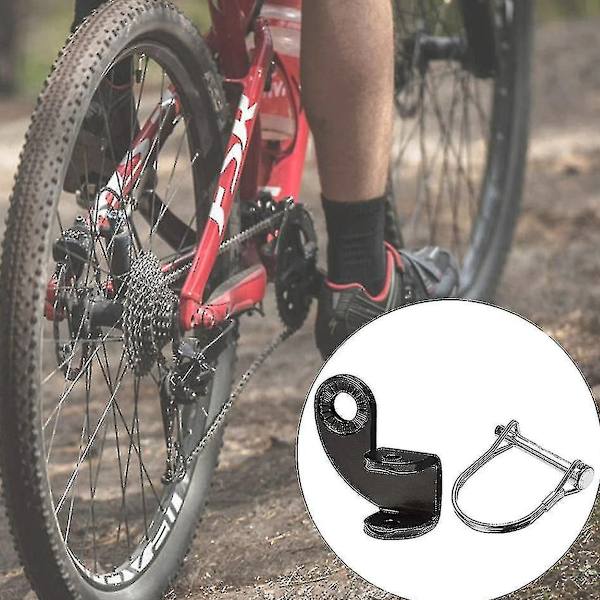 Cykelstål Hitch Cykelvagn Hitch Koppling Fäste, Anslutning till Husdjur Barnvagn, Svart 1set
