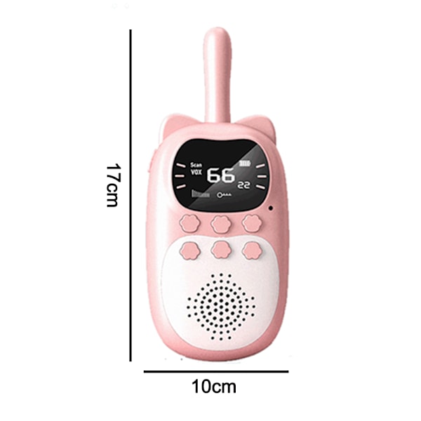 Walkie Talkies för barn, barnleksaker handhållna barn gåva Walky Talky, pojkar & flickor leksaker, för inomhus utomhus vandring äventyrsspel