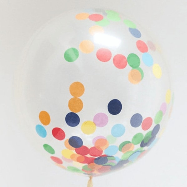 Genomskinliga Latex ballonger 25-pack