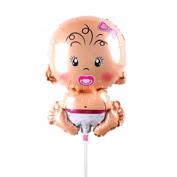 Mini ballong baby flicka 3-pack