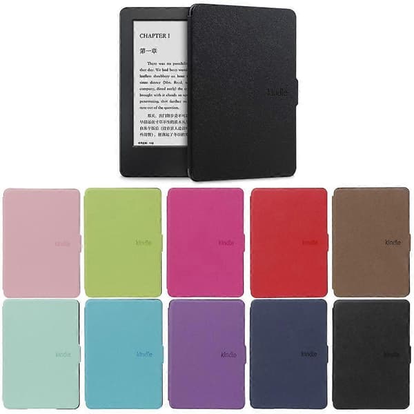 1,8 m Läderfodral DP75SDI Kindle Paperwhite3/2/1 e-bok eReader för Skal Sli Black