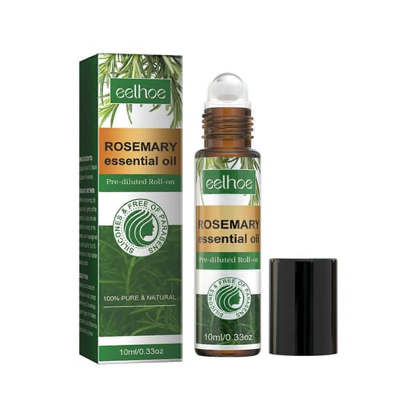 3 st 10 ml rosmarin hårvårdsroller, förebygger håravfall, stärker håret 10ml