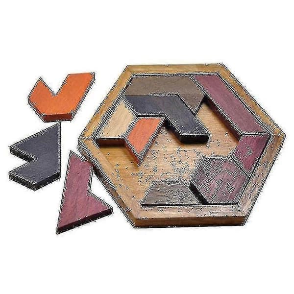 Kuusikulmainen Shakki Tangram