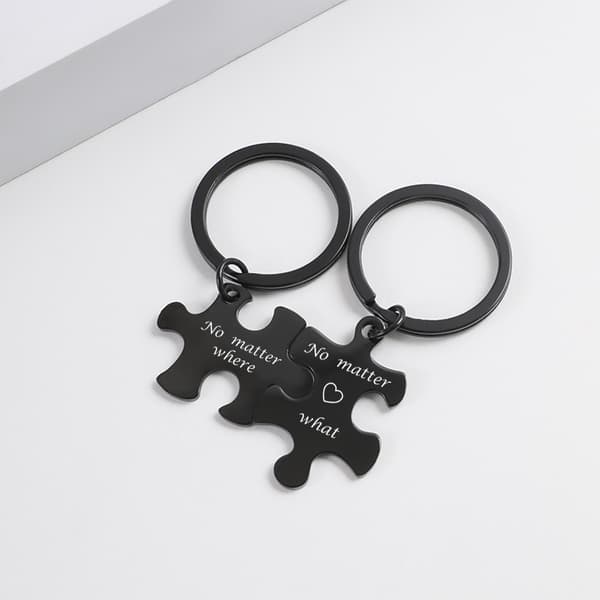 Nøglering, Puslespilsbrik Black 45