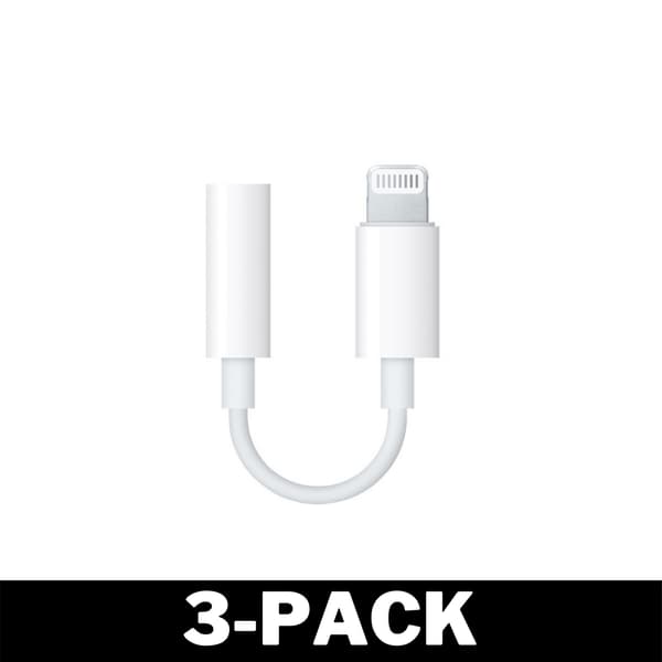 Digitaalinen Lightning - 3,5 mm - AUX - iPhone iPad iPod 33 3-Pack