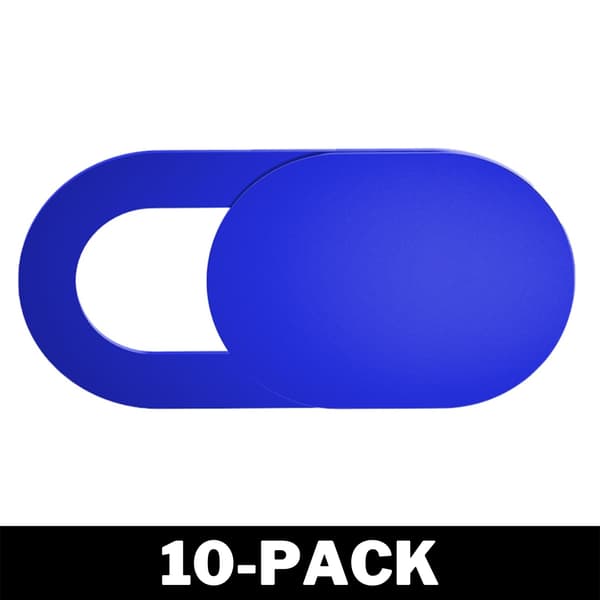 Webkameradeksel Beskyttelse for Laptop / iPad / Telefon Blå 6 2-Pack