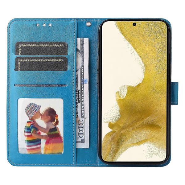 Skinnveske til Samsung Galaxy S22+ 5G