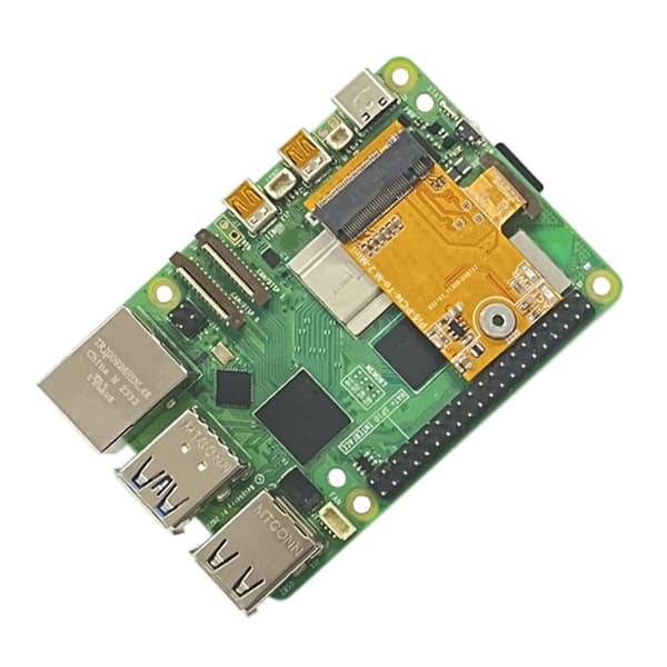 for RPI5 PCIe til M.2 NVMe SSD Mini Utvidelseskort