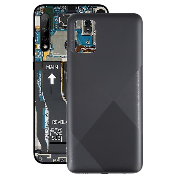 Batterilucka för Samsung Galaxy A02s Black