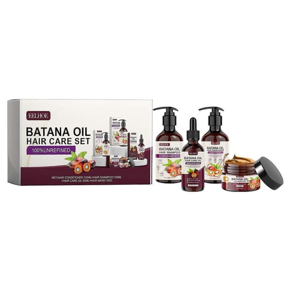 Eelhoe Batana Oil Plump Hårvårdssats Hårvård Närande Hår Mjuk Hårvård Shampoo 100Ml