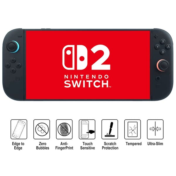 Näytönsuoja, yhteensopiva Nintendo Switch 2:n kanssa 16 1-Pack
