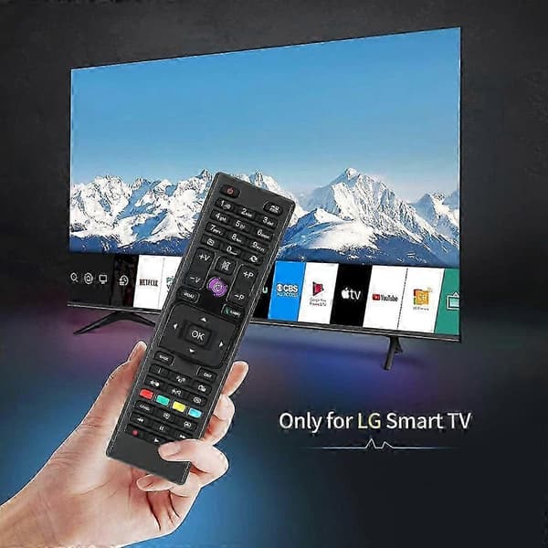 Passer for JVC HD TV Fjernkontroll RC4875 /RC-4875 Erstatningsfjernkontroll