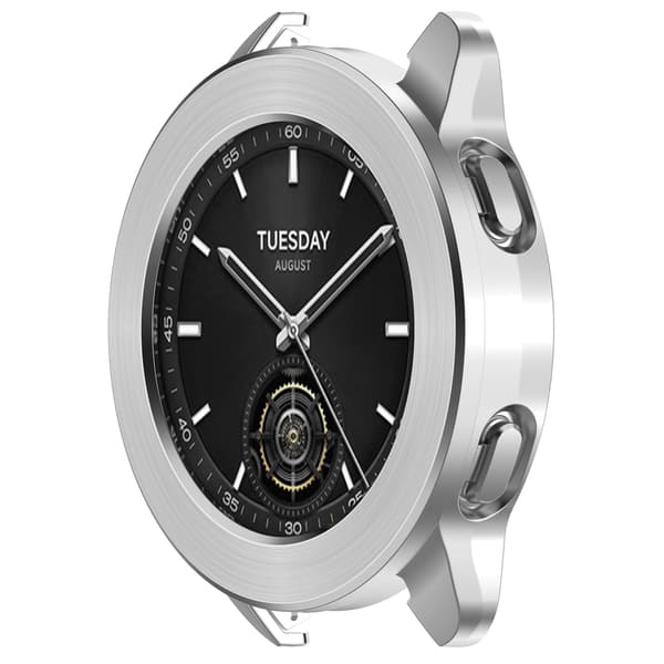 Suojakotelo Xiaomi Watch S3:lle Silver