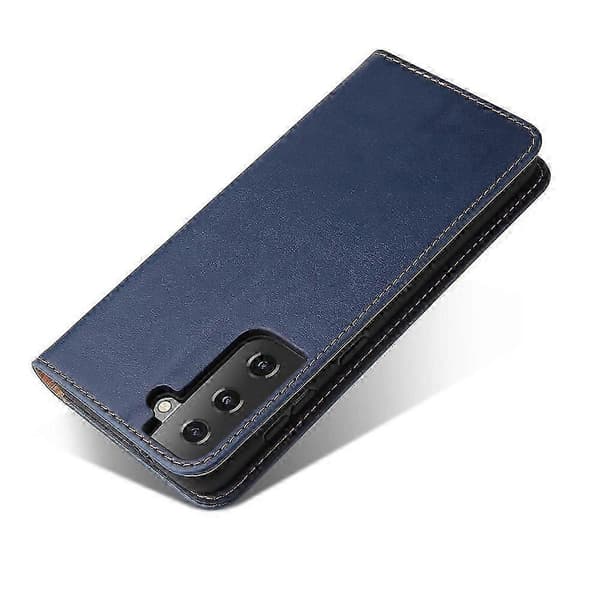 PU-läderfodral för Samsung Galaxy S21+ 5G Blue