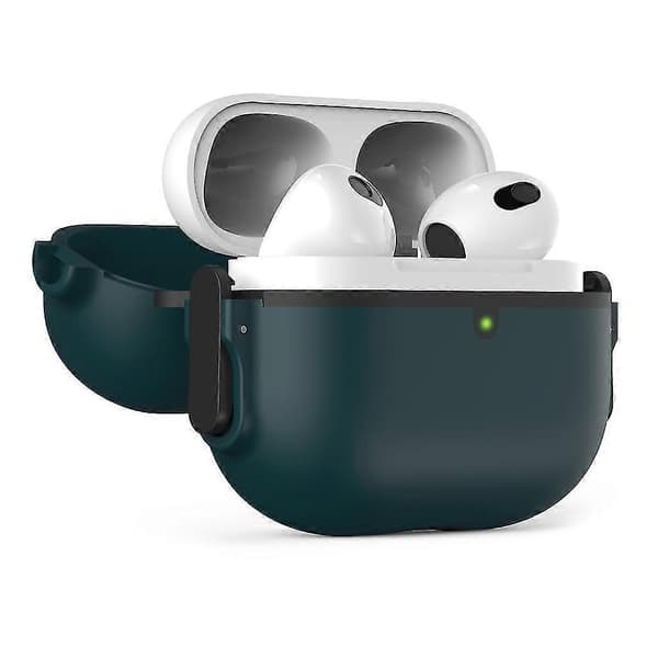TPU-deksel til Pods 3/Pods Pro 2 Bluetooth-kompatible hodetelefondeksler Black Pods Pro2