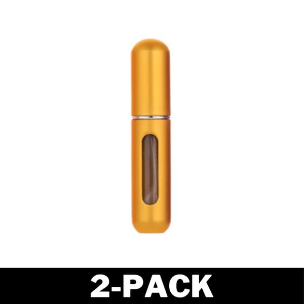 Genopfyldelig Parfume Flaske - Guld 32 2-Pack