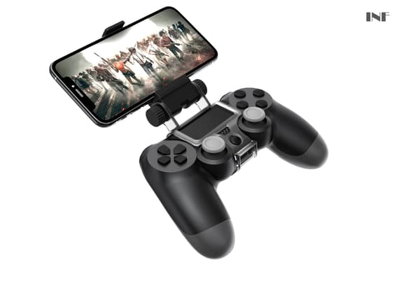 Säädettävä teline PS4-ohjaimelle ja Android-puhelimelle