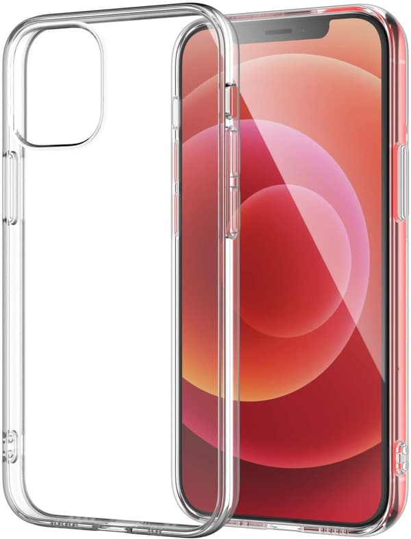 Läpinäkyvä kuori iPhone 12/12 Pro Läpinäkyvä TPU 48 3-Pack