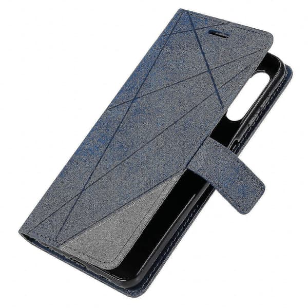 Til Samsung Galaxy A32 5g Lædercover Blue
