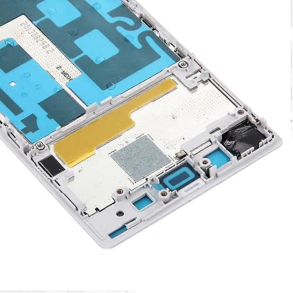 Frontdæksel LCD-ramme Bez-plade til Sony Xperia Z1 Sort White