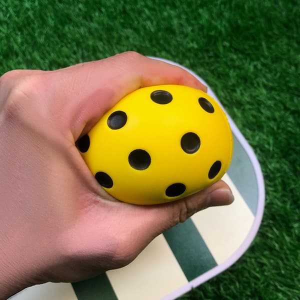Stille skum pickleballs bløde træningsbolde lydreducerende bløde pickleballs