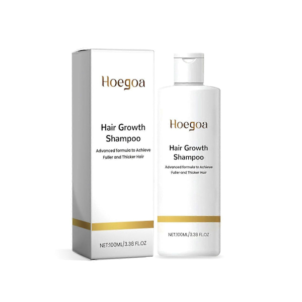 Hoegoa Ris Shampoo Hovedbundsrensende Nærende Hår Glat Hårshampoo~A