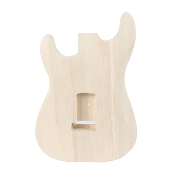 Professionelt gør-det-selv guitar samlesæt til voksne, dobbelte pickupper inkluderet