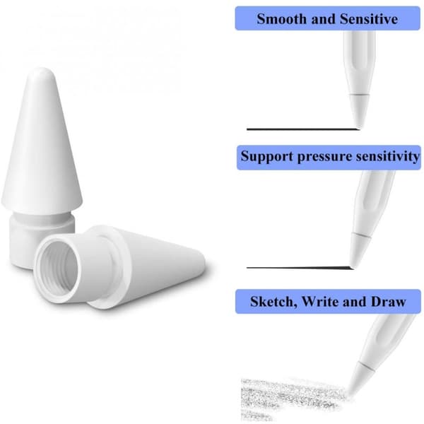 Refill Tip Kompatibel med Apple Pencil - Påfyllnadsspets 5
