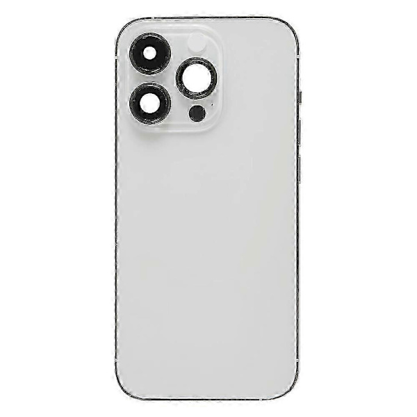 För iPhone 14 Pro Max Baksida CE EU Version Silver