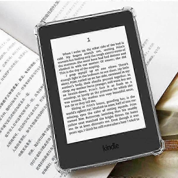 Kindle-kotelo, läpinäkyvä vedenpitävä e-lukulaitteen suojakotelo Fire 7 2022