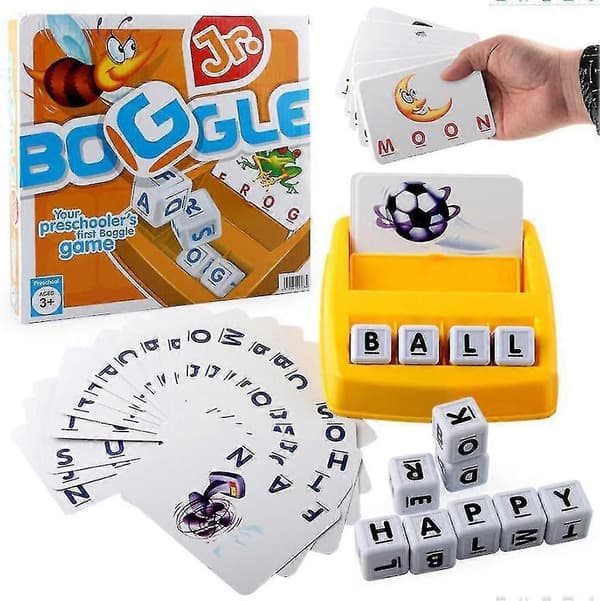 Uusi Jr Boggle -seurapeli perheen hauska lelu ES2295