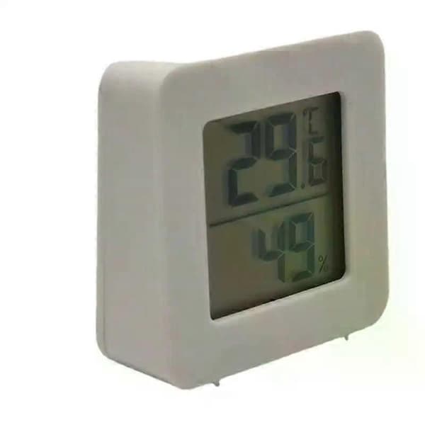 1PC Mini LCD Digital Termometer Hygrometer Sovrum Hem Elektronisk Mätare Väderstation Inomhus Elektronisk Temperaturdisplay A 1PC