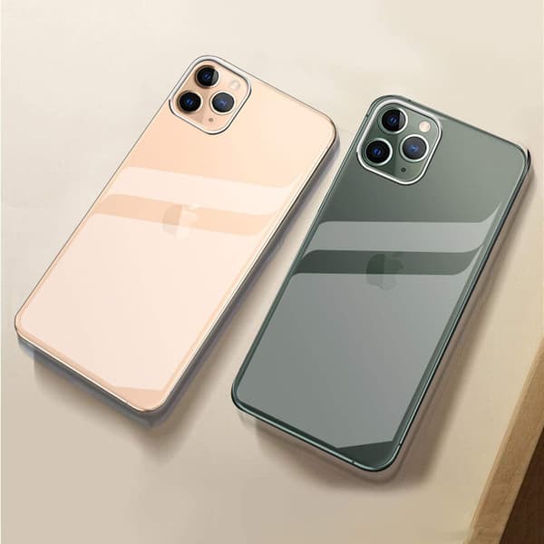 Läpinäkyvä kuori iPhone 11 Pro Max Läpinäkyvä TPU 48 3-Pack
