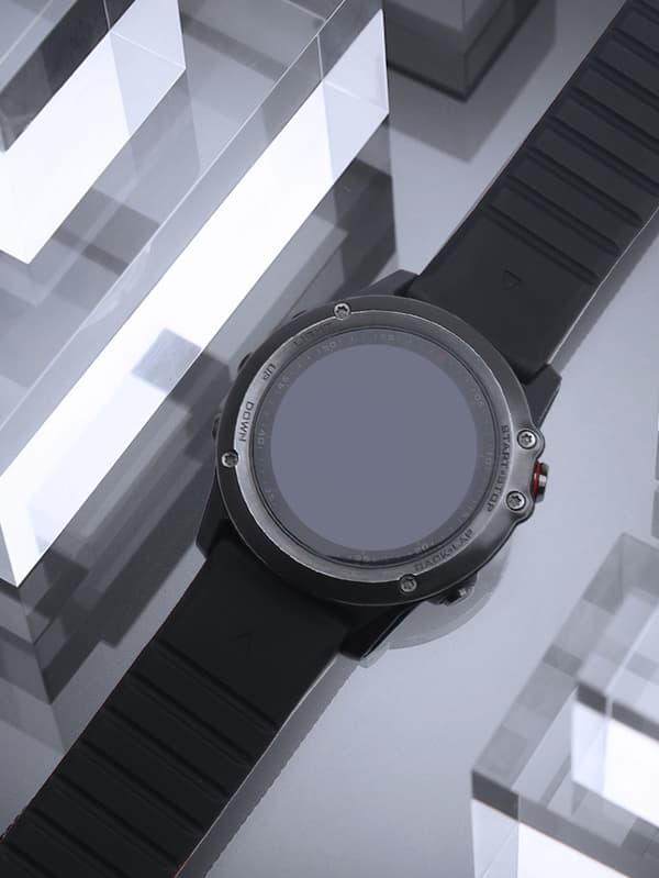 Magneettinen ranneke Garmin QuickFit 26 mm -kelloon Black