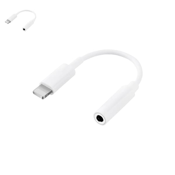 Lightning / USB-C - AUX-sovitin 3,5 mm paketti 11 LightningAUX