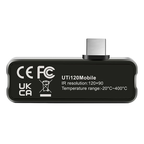 Professionel termisk 120x90 IR-opløsning til smartphones Android USB-C lomme