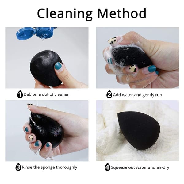Make Up Sponge - Beauty Blender Sort 80 5-Pack