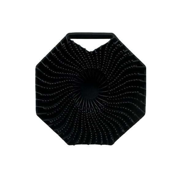 Badebørste Silikone Black