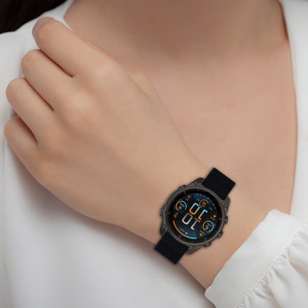 Nyloninen ranneke Garmin 22 mm Black