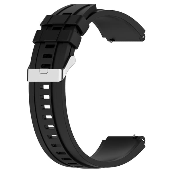 Klokkerem 22 mm med 2 størrelser Black