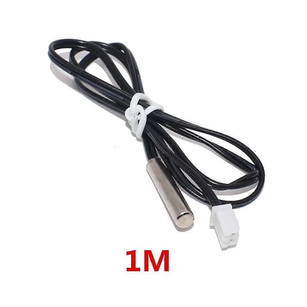 1 M Meter 10k 1% 3950 Vanntett Digital Temperatur Sensor Probe Ntc Termistor Termisk Kabel -20