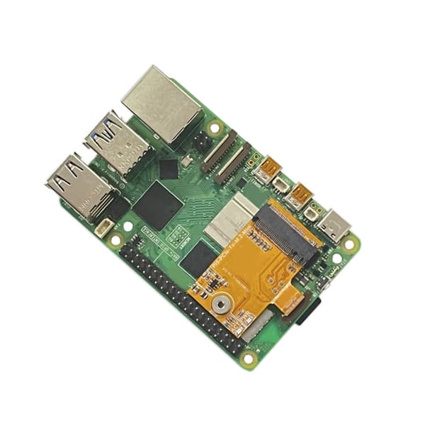 for RPI5 PCIe til M.2 NVMe SSD Mini Utvidelseskort