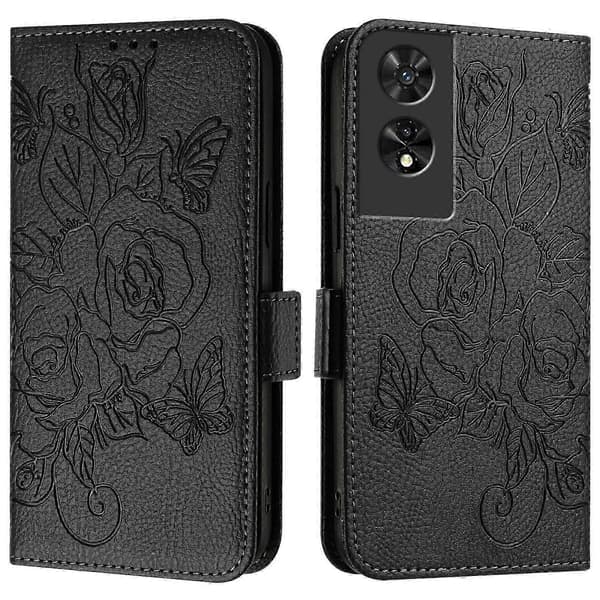 RFID-nahkakotelo TCL 505:lle Black