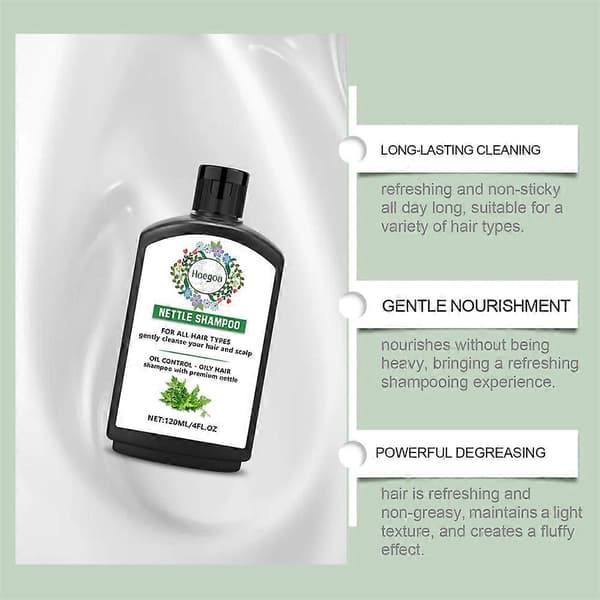 1-3x luomu nokkosuutehiusshampoo 1Pc