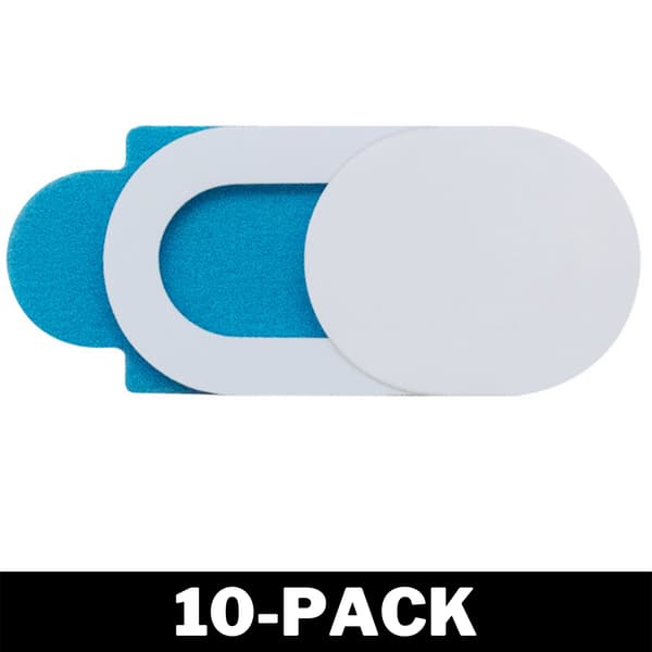 Webcam-beskyttelse til Laptop / iPad / Telefon Hvid 15 5-Pack