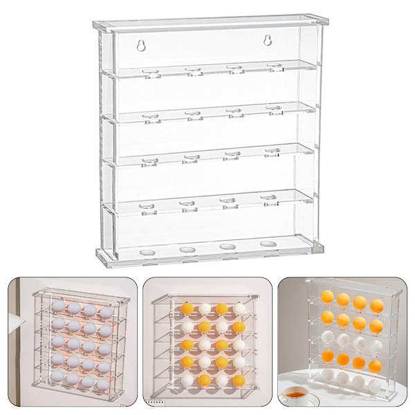 Golfbold Display Rack Klar Golfbold Display Skab Golfbold Display Stand til Golfbolde