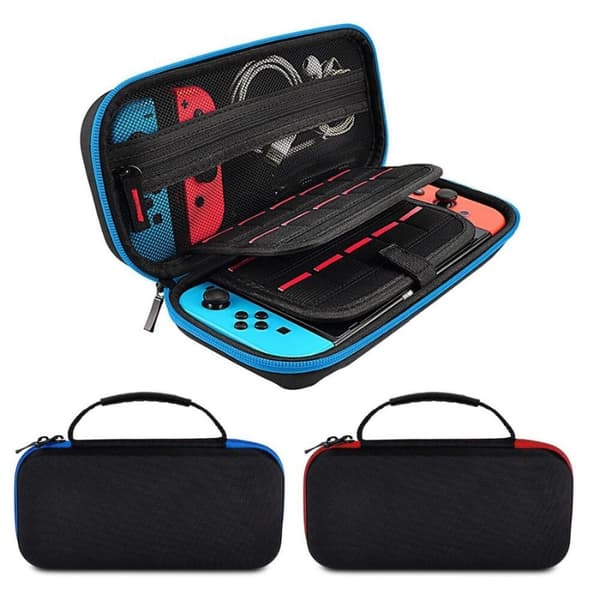 Laadukas matkakotelo Nintendo Switchille, punainen 300
